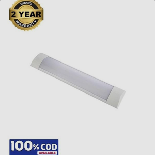 Click Rectangular AC LED Tube Light 10W 1' DL