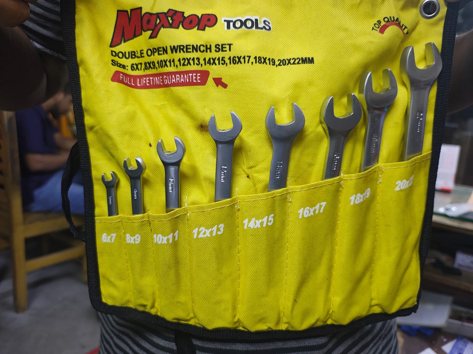 Maxtop Tools Double Ring Offset Spanner 8 pic Set