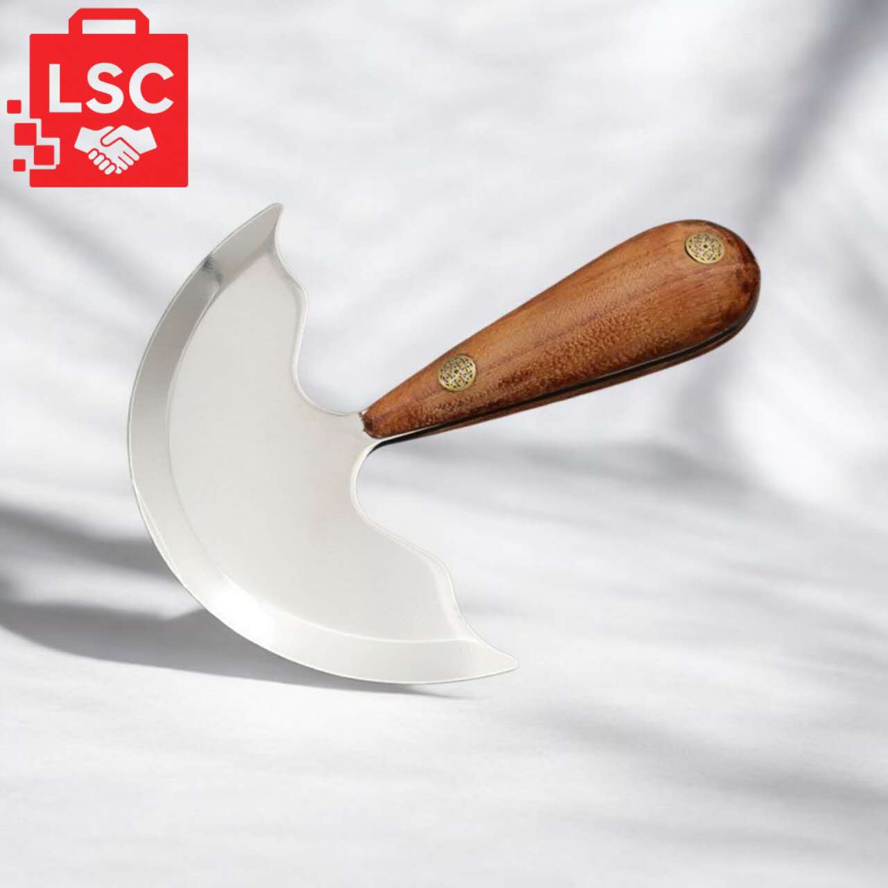 Pear Flower Wood Half Round Blade