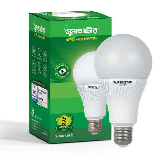Super Star LED Lux Eye Safe Bulb 5W