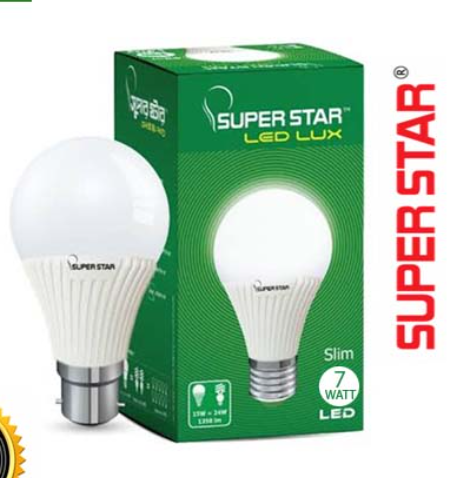 Super Star LED Lux Eye Safe Bulb 9W