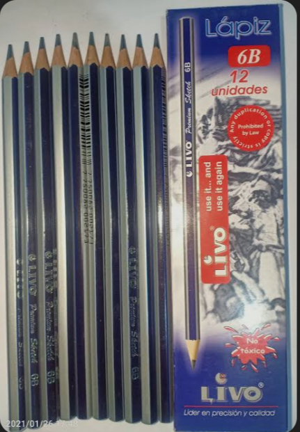 6B PENCIL LIVO
