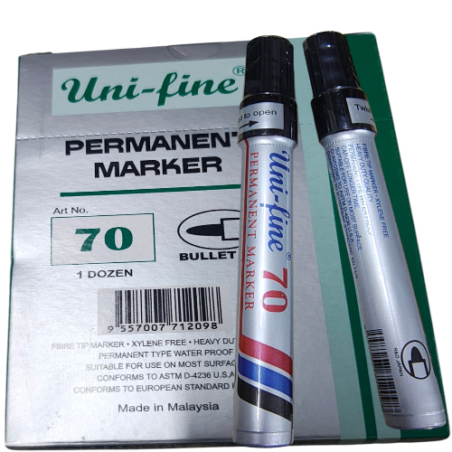 MARKER PEN UNI-FINE  BLACK