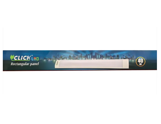 Click Rectangular AC LED Tube Light 40W (4 Feet)