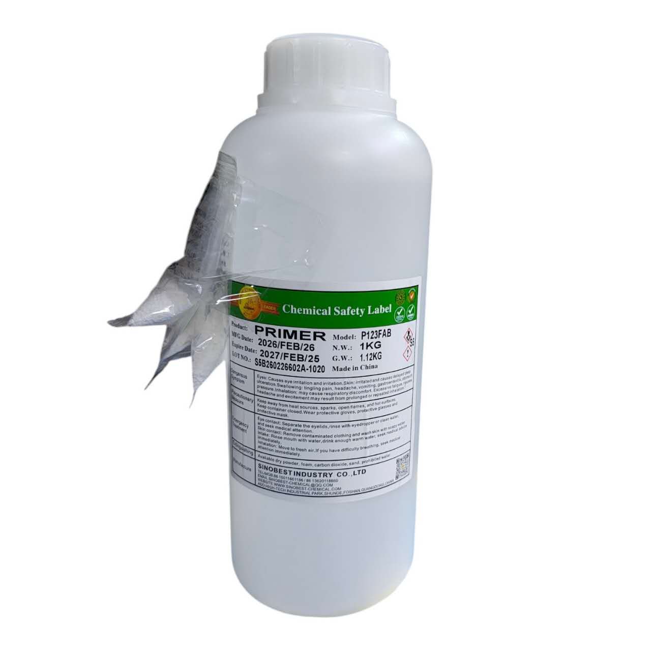 rubber primer company Sinobest 