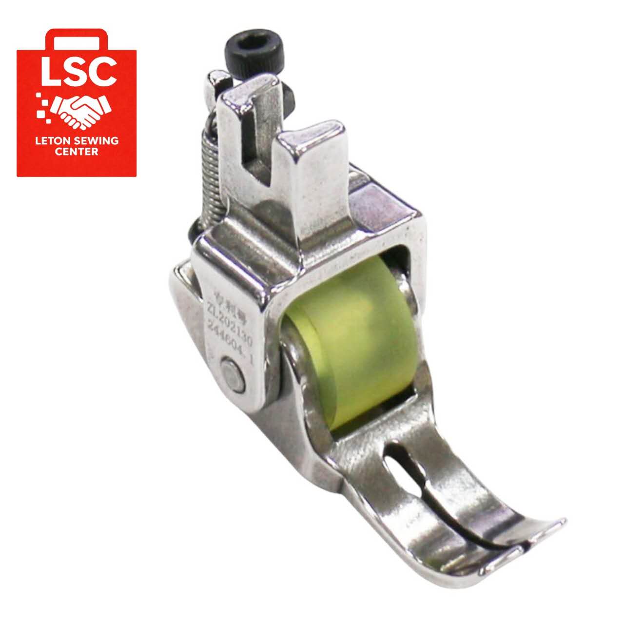 P/M Presser Foot with Wheel /  HEAVY MATERIAL ROLLER FOOT
